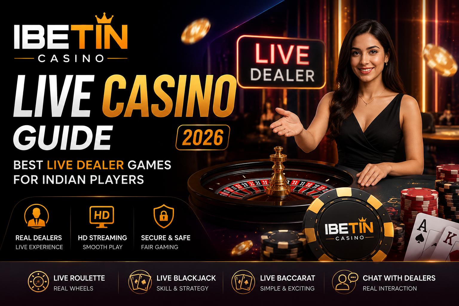 IBETIN Casino Live Casino Guide 2026 – Best Live Dealer Games for Indian Players